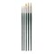 Winsor & Newton Winton Hog Bristle Brushes - Assorted, Pkg of 5